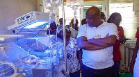 Kwami Sefa Kayi donated 2 incubators to Kwahu-Atibie Government Hospital