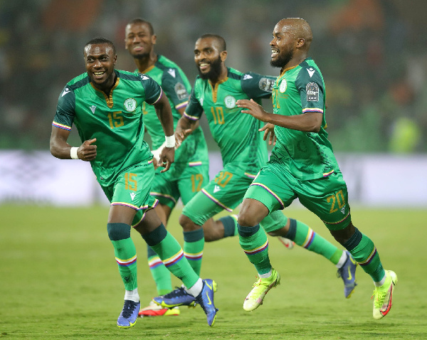 Comoros beat Ghana at the AFCON 2021