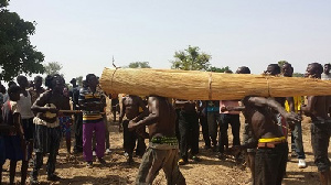 Burial of King Ayisoba's mother