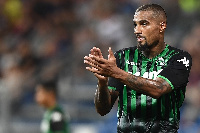 Boateng played the entire game as  Sassuolo got humiliated 4-1 by the Azzuris