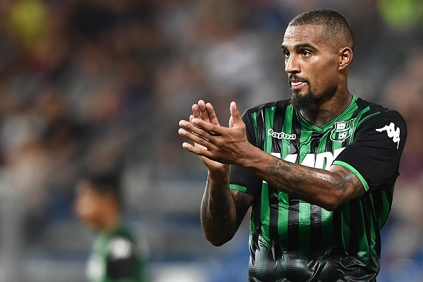 Boateng played the entire game as  Sassuolo got humiliated 4-1 by the Azzuris