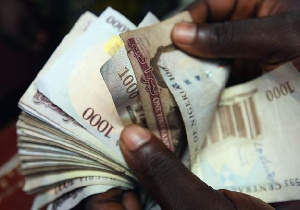 The naira is currently at  0.06 percent according to reports