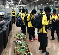 Black Princesses at the airport