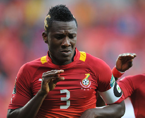 Black Stars skipper, Asamoah Gyan