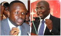 Dr Edward Kofi Omane Boamah (left) Dr Mahamudu Bawumia (right)