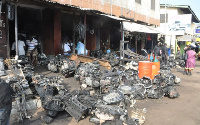 Some spare parts dealers at Abossey Okai in Accra have hailed the decision by government