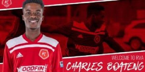 Charles Boateng has joined USL side Richmond Kickers on loan