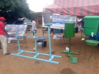 Some of the Sanitation facilities displayed at the Expo