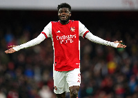 Arsenal midfielder Thomas Partey