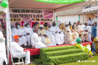 The special ceremony was held at the Central Mosque in Kumasi after Jummah prayers