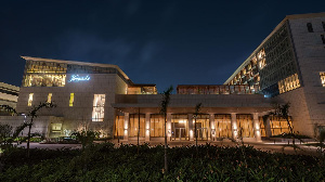 A view of the Kempinski Gold Coast City Hotel, Accra