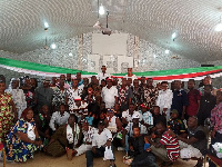 A group photo of some NDC members present at the orientation program