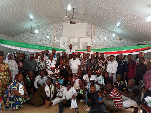 A group photo of some NDC members present at the orientation program