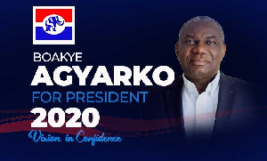 Former Energy Minister Boakye Agyarko is set to contest in NPP flagbearership race