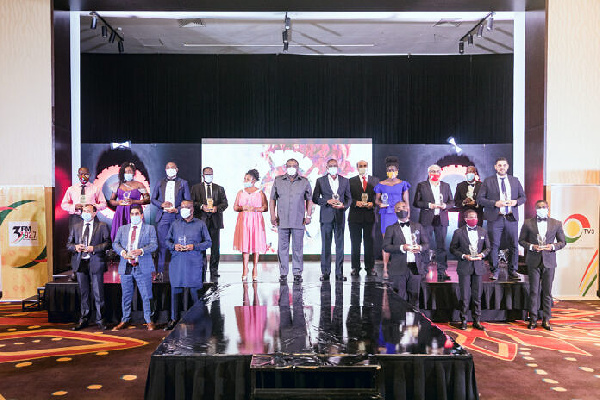 Group photo of winners of this year's edition of the awards ceremony