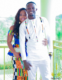 James Kotei married his long-time girlfriend Matilda Kwakye in Kumasi