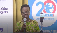 Board Chairman of the Ghana Integrity Initiative, Elsie Bunyan