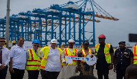 A group photo during the handing over ceremony