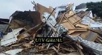 Illegal structures demolished at Madina