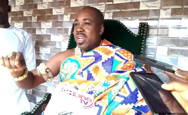 Paramount Chief of Agona Nsabaa, Nana Okeseku Afari Mintah III