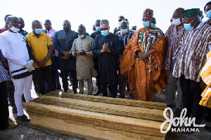 brother of former President John Dramani was buried in Bole