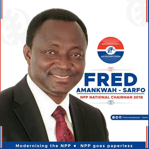 NPP National Chairman aspirant, Fred Amankwah-Sarfo