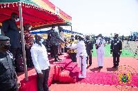 Akufo-Addo commissioned the Naval Training on Tuesday.