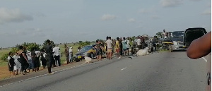 The scene of the accident