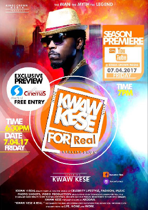 Kwaw Kese to launch Reality TV show soon