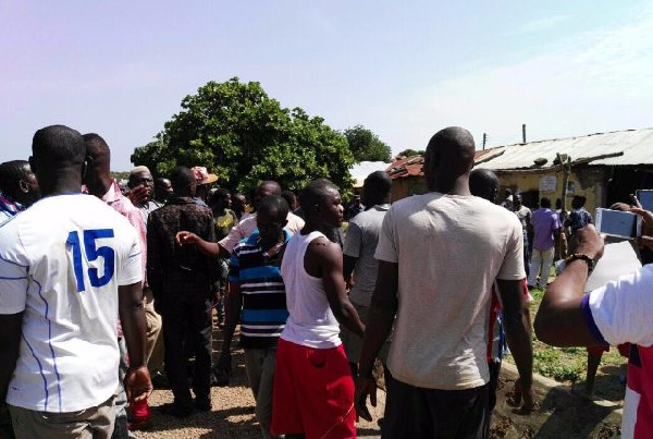 The angry youth in revenge burnt down homes, assets believed to be owned by the Malians