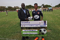 Aminu Mohammed played for the Black Starlets at this years u17 World Cup