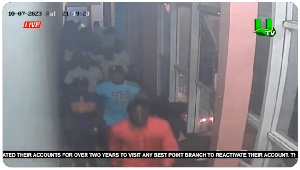 Screenshot from CCTV footage as released by UTV