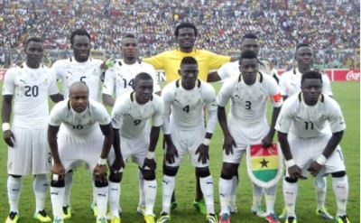 Members of Black Stars of Ghana