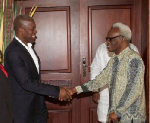 Veep Paa Kwesi Amissah-Arthur and Ato Ahwoi