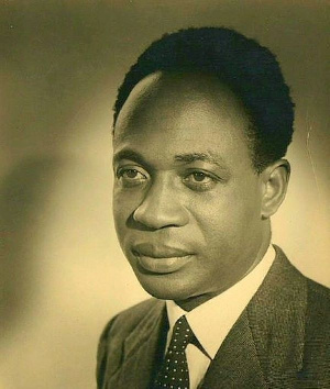 Ghana's first Prime Minister and President ,Osagyefo Dr Kwame Nrumah