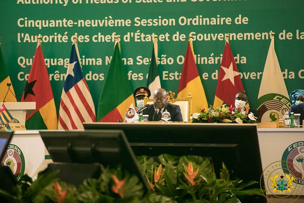 The extra ordinary summit was held in Accra on Sunday January 9, 2022