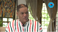 Presidential candidate of CPP, Ivor Kobina Greenstreet