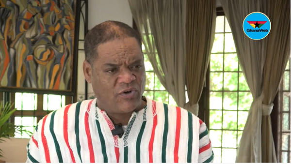 Presidential candidate of CPP, Ivor Kobina Greenstreet