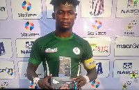 Kwame Preprah has scored nine goals in the ongoing Ghana Premier League