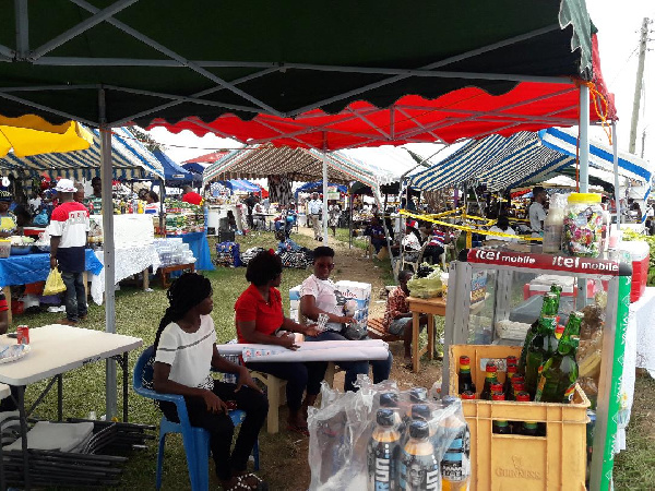 Posters and paraphernalia of the NPP have taken over Koforidua at the party's Delegates Conference