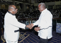 Archbishop Nicholas Duncan Williams &  Former President John Dramani Mahama