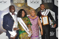 Dr Bortey took home Promising CEO of the year award