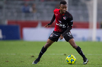 Clifford Aboagye was on target for Atlas FC in their 3-1 win over Lobos BUAP