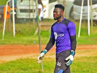 Newly signed Hearts of Oak shotstopper Richard Attah