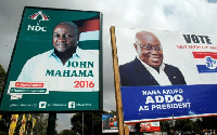 NDC, NPP 2016 presidential campaign billboards