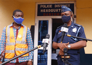 Dansoman Divisional Police Commander, Chief Superintendent Jeffrey Darko