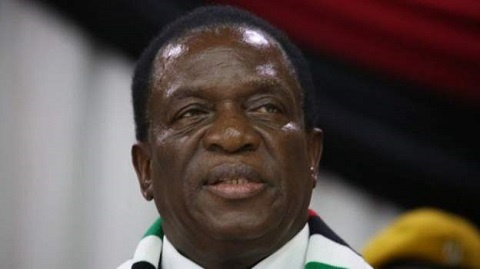 Emmerson Mnangagwa is the  President of Zimbabwe