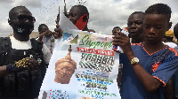 Different groups wey dey support Yoruba self rule participate for di rally