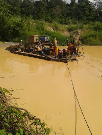 Galamsey has destroyed most water bodies