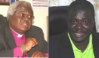 Rev. Prof. Emmanuel Martey [L] and Emmanuel Osei Acheampong, Fmr. Presby PRO